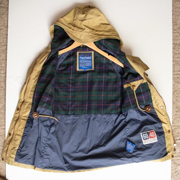 Penfield Tan Utility Jacket with Hood - Picture 6 of 8